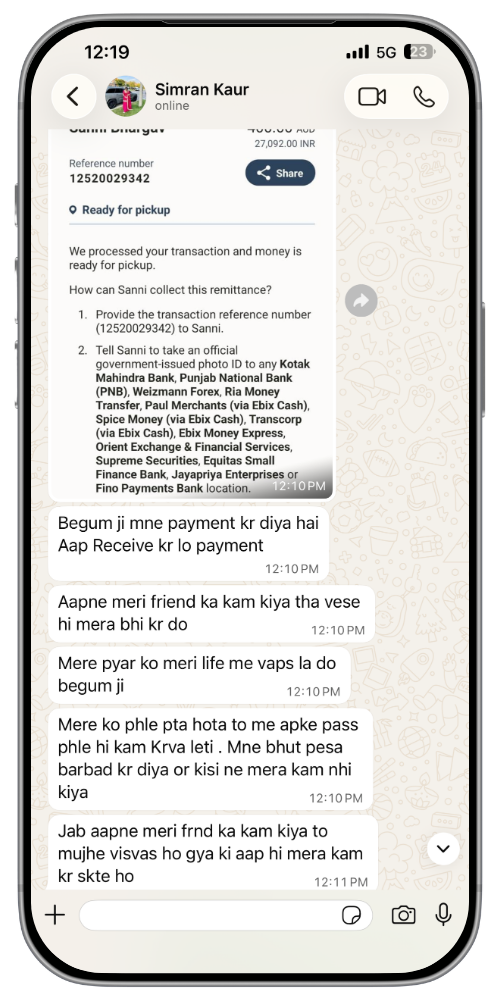 Client Review